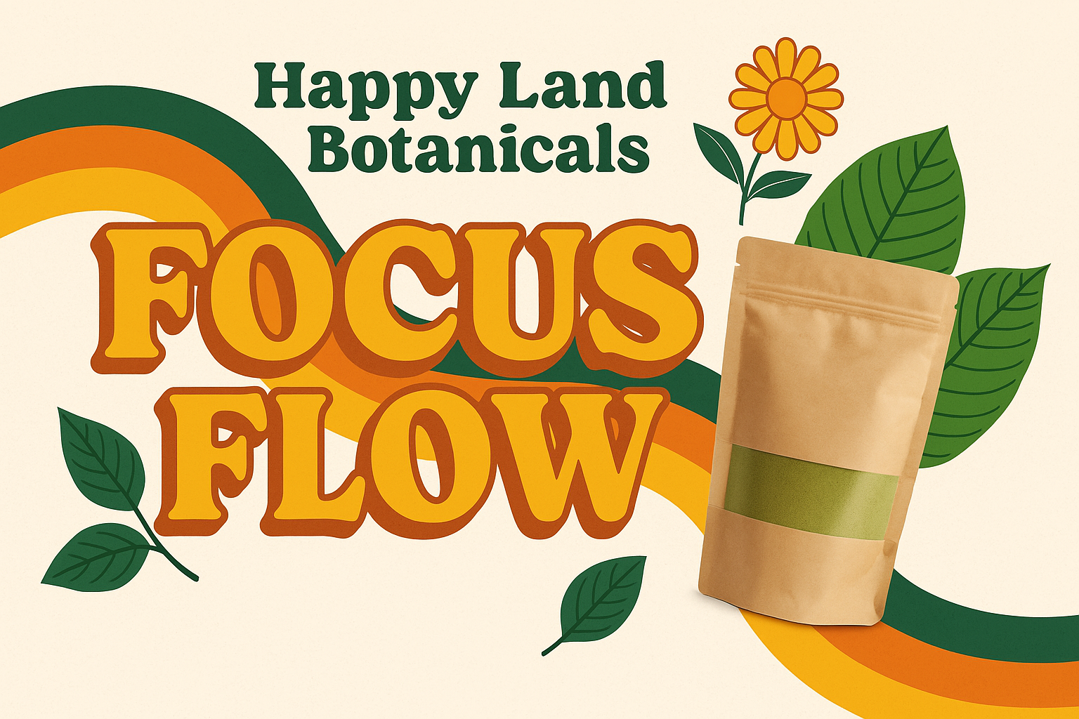 Focus Flow – Gourmet Kratom Powder (Pre-Order)
